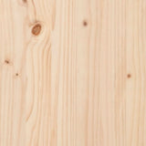Letto Extra Lungo senza Materasso 200x210 cm in Legno di Pino