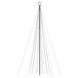 Albero di Natale a LED con Punte 1534 LED Bianco Caldo 500 cm