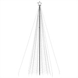 Albero di Natale a LED con Punte 1534 LED Blu 500 cm