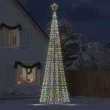Albero di Natale a LED con Punte 1534 LED Colorato 500 cm