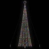 Albero di Natale a LED con Punte 1534 LED Colorato 500 cm