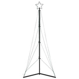 Albero di Natale a LED 483 LED Bianco Caldo 240 cm