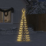 Albero di Natale a LED 200 LED Bianco Caldo 182 cm