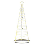 Albero di Natale a LED 200 LED Bianco Caldo 182 cm