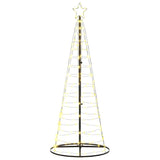 Albero di Natale a LED 200 LED Bianco Caldo 182 cm
