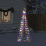Albero di Natale a LED 200 LED Colorato 182 cm