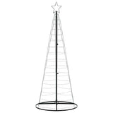 Albero di Natale a LED 200 LED Colorato 182 cm