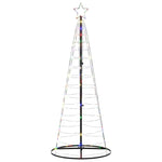 Albero di Natale a LED 200 LED Colorato 182 cm