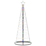 Albero di Natale a LED 200 LED Colorato 182 cm