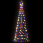 Albero di Natale a LED 200 LED Colorato 182 cm
