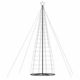 Albero di Natale a LED 1534 LED Bianco Freddo 503 cm