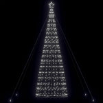 Albero di Natale a LED 1534 LED Bianco Freddo 503 cm
