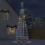 Albero di Natale a LED 1534 LED Colorato 503 cm