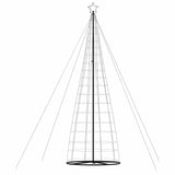 Albero di Natale a LED 1534 LED Colorato 503 cm
