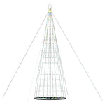 Albero di Natale a LED 1534 LED Colorato 503 cm