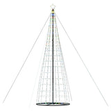 Albero di Natale a LED 1534 LED Colorato 503 cm