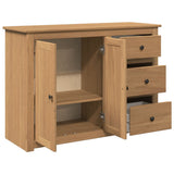 Credenza con Cassetti PANAMA 112x40x80cm Legno Massello di Pino