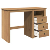 Scrivania PANAMA 112x45x75 cm Legno Massello di Pino