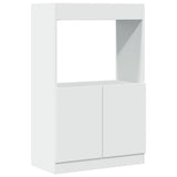 Credenza Bianca 63x33x100 cm in Truciolato