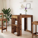 Tavolo da Bar Legno Antico 102x70x103,5 cm in in Truciolato