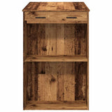 Tavolo da Bar Legno Antico 102x70x103,5 cm in in Truciolato