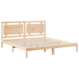 Giroletto Extra Lungo senza Materasso 200x210 cm Legno Massello