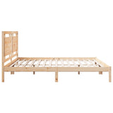 Giroletto Extra Lungo senza Materasso 200x210 cm Legno Massello