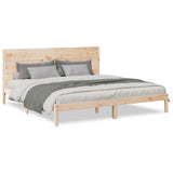 Giroletto Extra Lungo senza Materasso 200x210 cm Legno Massello