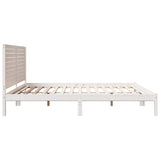Giroletto Extra Lungo senza Materasso Bianco 200x210cm Massello