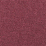 Poltrona Rosso Vino 74x84x100 cm in Tessuto