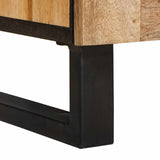 Credenza 2 pcs Marrone 60 x 33 x 75 cm Legno di mango massello