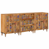 Credenza 3 pcs Naturale 60 x 33,5 x 75 cm