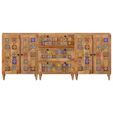 Credenza 3 pcs Naturale 60 x 33,5 x 75 cm