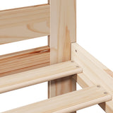 Giroletto senza Materasso 180x200 cm in Legno Massello di Pino