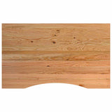 Banco Lavoro Marrone Chiaro 100x60x81,5cm Legno Massello Rovere