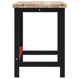 Banco da Lavoro 140x60x83 cm Legno Massello Acacia Rettangolare