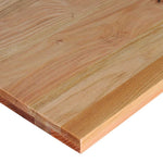 Banco Lavoro Marrone Chiaro 140x60x81,5cm Legno Massello Rovere