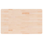Banco da Lavoro 100x60x(71,5-98) cm Legno Rovere Rettangolare