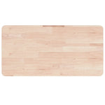 Banco Lavoro 100x60x(73-99,5) cm Legno di Rovere Rettangolare