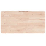 Banco Lavoro 100x60x(73-99,5) cm Legno di Rovere Rettangolare