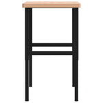 Banco Lavoro 100x60x(73-99,5) cm Legno di Faggio Rettangolare