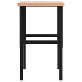 Banco Lavoro 100x60x(73-99,5) cm Legno di Faggio Rettangolare
