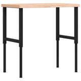 Banco Lavoro 100x60x(73-99,5) cm Legno di Faggio Rettangolare