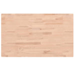 Banco Lavoro 100x60x(73-99,5) cm Legno di Faggio Rettangolare