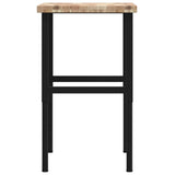 Banco Lavoro 80x60x(73-99,5) cm Legno di Faggio Rettangolare