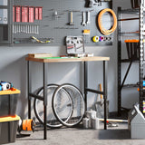 Banco Lavoro 100x60x(73-99,5) cm Legno di Acacia Rettangolare