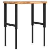 Banco Lavoro 80x60x(73-99,5) cm Legno di Acacia Rettangolare
