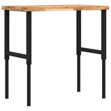 Banco Lavoro 100x60x(73-99,5) cm Legno di Acacia Rettangolare