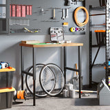 Banco Lavoro 100x60x(73-99,5) cm Legno di Acacia Rettangolare