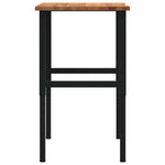 Banco Lavoro Marrone Chiaro 100x60x(71,5-98) cm Legno di Rovere